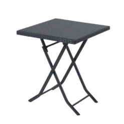 Outsunny Rattan Bistro Set - Black -Günstiges Grün Ecke Geschäft cPB756180c6dbcb1e jpg