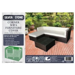 Silver & Stone Outdoor Furniture Cover For Corner Sofa -Günstiges Grün Ecke Geschäft corner sofa furniture cover