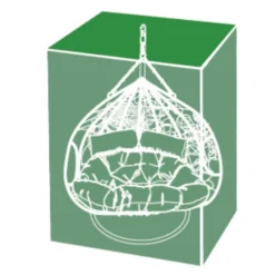 Silver & Stone Outdoor Furniture Cover For Double Egg Chair -Günstiges Grün Ecke Geschäft double egg chair furniture cover