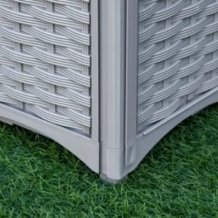 Outsunny Raised Bed Plastic Set Of 4 40x40x44cm - Grey -Günstiges Grün Ecke Geschäft eWEfc91801c9faaa0 jpg