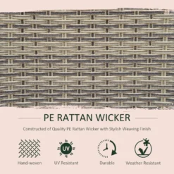 Outsunny Patio Furniture Dining Set With Recliner Armchairs 6 Piece - Brown -Günstiges Grün Ecke Geschäft grha0917f4e802e72 jpg