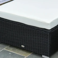 Outsunny Rattan Sofa Set With Coffee Table - Black -Günstiges Grün Ecke Geschäft i8Aa19186543da73f jpg