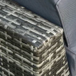 Outsunny Rattan Furniture Sofa Set - Grey -Günstiges Grün Ecke Geschäft iBpf15186540efea6 jpg