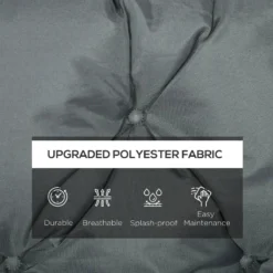 Outsunny Bench Cushion 3 Seater - Dark Grey -Günstiges Grün Ecke Geschäft kdda09186cb529bc8 jpg