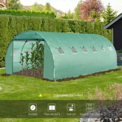Outsunny Greenhouse Cover Replacement 6 X 3 X 2m - Green -Günstiges Grün Ecke Geschäft kxK88c17ee2cefbb0 jpg