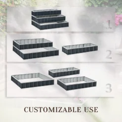 Outsunny 3 Tier Raised Garden Bed -Günstiges Grün Ecke Geschäft lJya0917edc659c74 02c6e4cf 66f0 4009 aaf0 3a0a827edc50