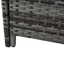 Outsunny Rattan Corner Sofa Set 1.3m - Grey -Günstiges Grün Ecke Geschäft lNma191821a153f4a jpg