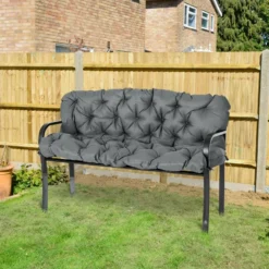 Outsunny Bench Cushion 3 Seater - Dark Grey -Günstiges Grün Ecke Geschäft mwz6ff186cb529bc8 jpg