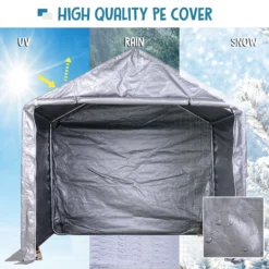 Outsunny Garden Storage Shed -Günstiges Grün Ecke Geschäft p1N1b617dc58ba9aa 26c67aaa 291e 4e1c b127 c851720298aa