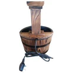 Outsunny Barrel Garden Water Fountain -Günstiges Grün Ecke Geschäft pQ7c6e17dc40b24d0 9f4d13b2 da9e 4440 9853 2d24d0ce9390