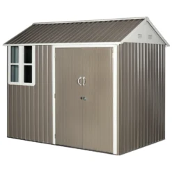 OUTSUNNY Garden Storage Shed
