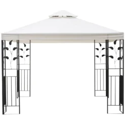 OutSunny 3x3 Garden Gazebo - Cream