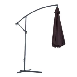 OUTSUNNY Oasis Patio Offset Umbrella -Günstiges Grün Ecke Geschäft qPr10117dc1410461 jpg