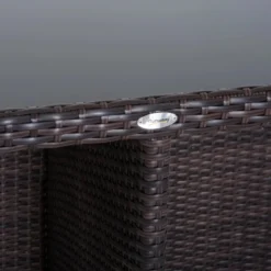 Outsunny Rattan Dining Set 9 Piece - Brown -Günstiges Grün Ecke Geschäft qlc3d617eecc2975a jpg