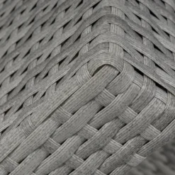 Outsunny Rattan Sofa Set With Footstools - Grey -Günstiges Grün Ecke Geschäft rWwd4d1818b379346 jpg