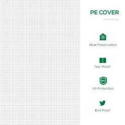 Outsunny Mini Greenhouse Portable Garden Growhouse -Günstiges Grün Ecke Geschäft raia0917edc60a60a