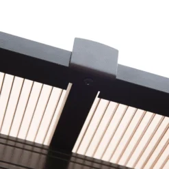 Outsunny 3 X 3.6(m) Hardtop Gazebo Canopy With Polycarbonate Roof And Aluminium Frame, Garden Pavilion With Mosquito Netting And Curtains, Brown -Günstiges Grün Ecke Geschäft s2q78e17dc41d6a15