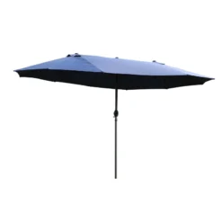 Outsunny Double Parasol 4.6m - Blue -Günstiges Grün Ecke Geschäft sA67561814b8f0efe jpg