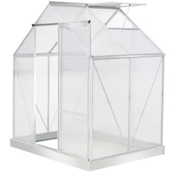 Outsunny Walk-In Greenhouse 6 X 4 Ft