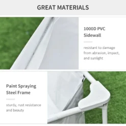 Outsunny Steel Frame Swimming Pool W/ Filter Pump And Reinforced Sidewalls Rust Resistant -Günstiges Grün Ecke Geschäft vcZ88c1808eae3140 jpg