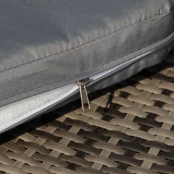 Outsunny Garden Daybed With Table - Grey -Günstiges Grün Ecke Geschäft vvjd4d185fd53ee1a jpg