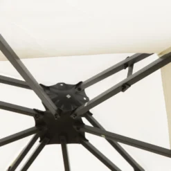 OutSunny 3x3 Garden Gazebo - Cream -Günstiges Grün Ecke Geschäft wmD10317dc4545c86