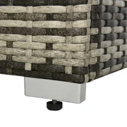 Outsunny Rattan Sofa Set With Chez Lounge And Coffee Table - Grey -Günstiges Grün Ecke Geschäft y3ua191863a96da09 jpg