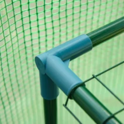 Outsunny Lean To Tunnel Greenhouse 214L X 120W X 215Hcm - Green -Günstiges Grün Ecke Geschäft yBMd4d1849de22c3f jpg