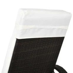 Outsunny Rattan Sun Lounger - Brown -Günstiges Grün Ecke Geschäft zN3fc918123b8bc2a jpg